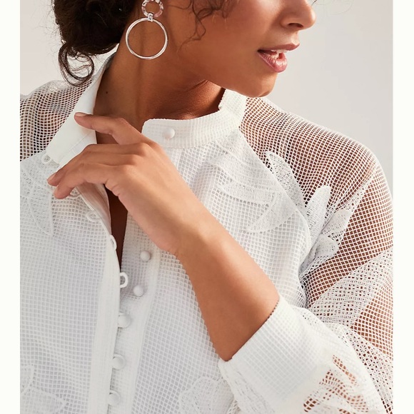 Anthropologie Sabine Embroidered Mini Dress - Picture 7 of 10